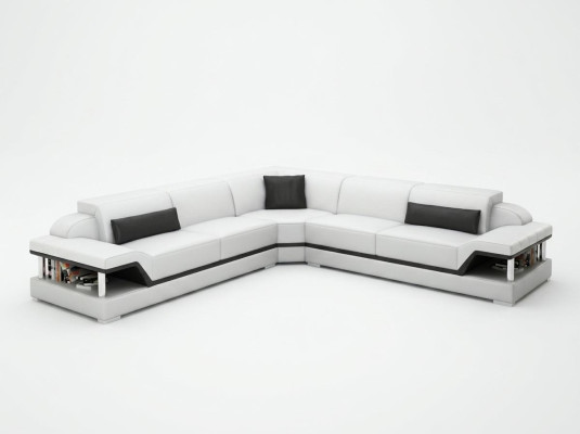 Leather sofa couch living landscape corner sofa corner ensemble design modern sofa G8004B