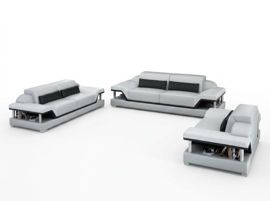 Leather sofa couch living area 3+2+1 seater set design sofa sofa suite