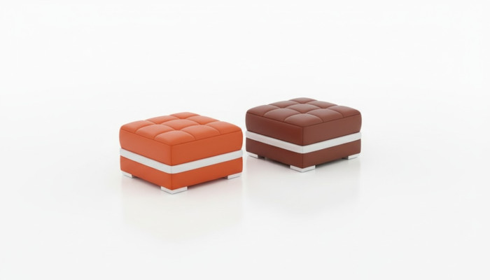 Design upholstered stool footstool ottoman seat padded pufa FT002