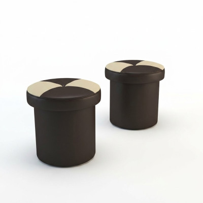 Design Upholstered Stool Footstool Ottoman Seat Padded FT008