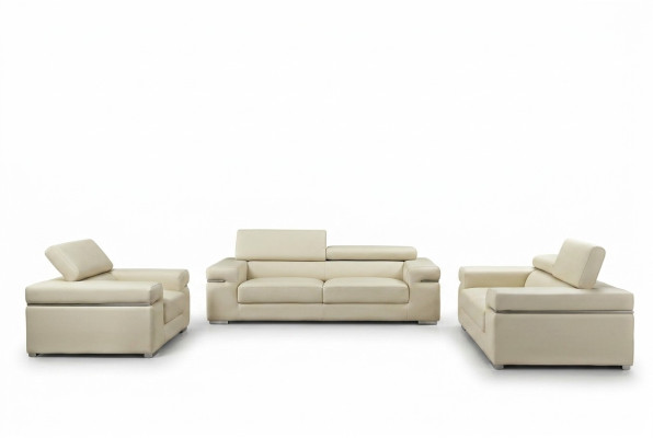 Sofa Couch Upholstery 3-Seater Leather Sofas Couches Seating Sets Design