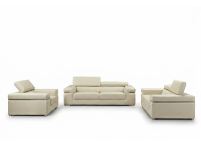 Sofa Couch Upholstery 3-Seater Leather Sofas Couches Seating Sets Design