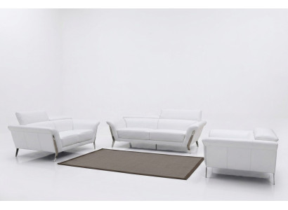 3-seater (without 2+1) sofa couch upholstery XXL big sofas leather seat design