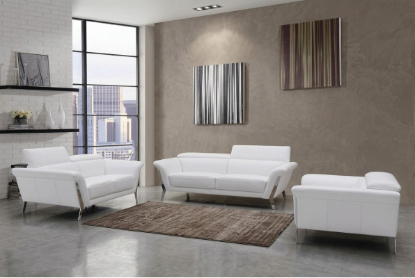 Leather Sofa Set 3+2 (without armchair) Couch Seat Upholstery Suite 1547