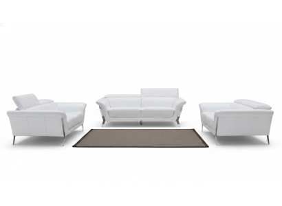 Leather Sofa Set 3+2 (without armchair) Couch Seat Upholstery Suite 1547