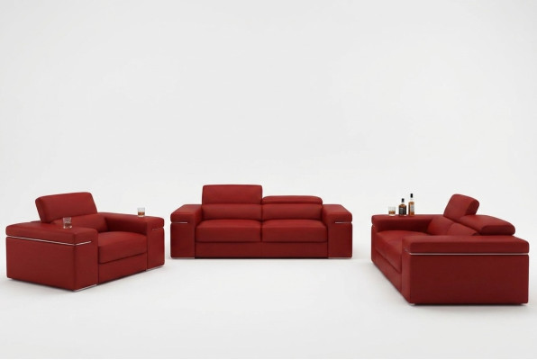 Modern sofa set multifunction couch leather upholstery seat couch set
