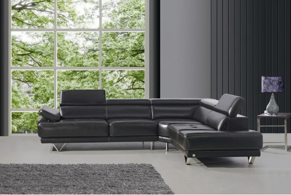 Multifunction Couch Corner Sofa Media TV Sofa Couch Leather Sofa 291 x 222cm L-Shape New