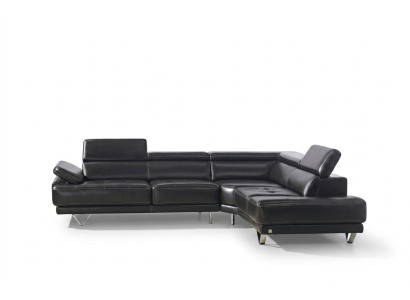Multifunction Couch Corner Sofa Media TV Sofa Couch Leather Sofa 291 x 222cm L-Shape New