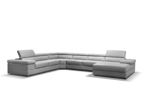 Leather sofa couch living landscape corner sofa corner suite design modern sofa 1530B