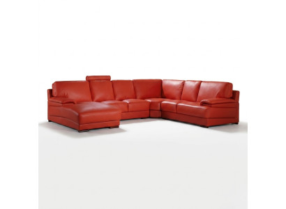 Leather sofa sectional corner sofa upholstered corner seating couch suite U-shaped XXL big.