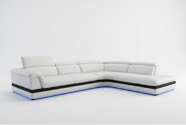 Leather sofa couch living area corner sofa corner suite design modern sofa 5130