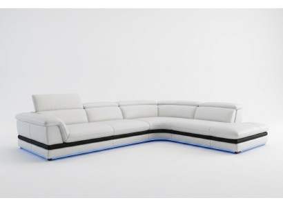 Leather sofa couch living area corner sofa corner suite design modern sofa 5130