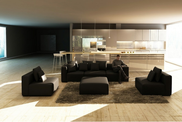 Couch Sofa Living Landscape Corner Sofa Multifunctional Setup Upholstered Corner