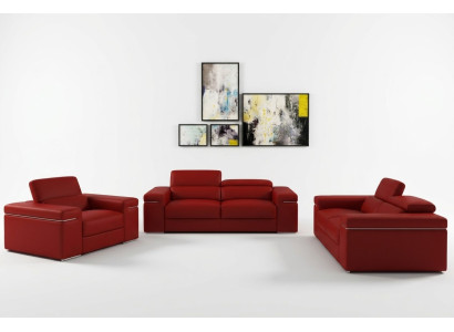 Sofa set couch upholstery leather sofa living room seats 3+2+1 set suites