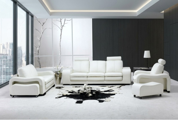 Leather sofa couch living room set 3+2+1 seater suite design modern sofa A1112