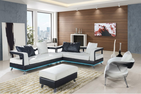 Leather sofa couch living landscape corner sofa corner set design modern sofa new