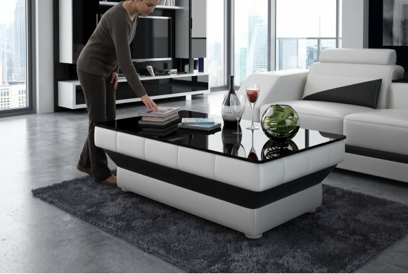 Child-safe coffee table table coffee tables glass table side table