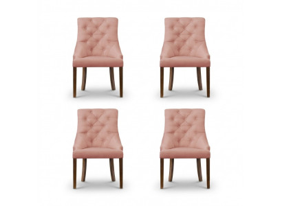 4x Chesterfield armchair lounge club upholstered chair chairs seating set recline
