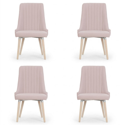 4x chairs chair cushion modern set design backrest suite armchair complete new