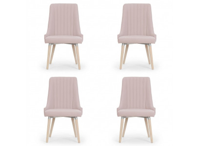 4x chairs chair cushion modern set design backrest suite armchair complete new