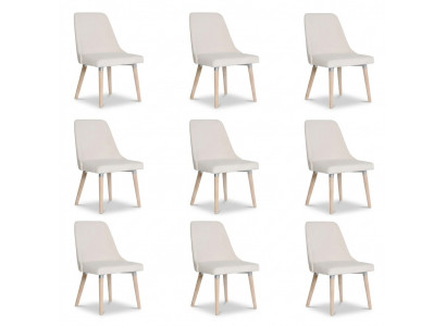 6x Design Upholstered Seat Chairs Chair Dining Suite Armchair Lounge Club Set