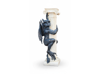 Design Columns Pillar Gragol Gothic Columns Sculpture Sculptures Flower Stand