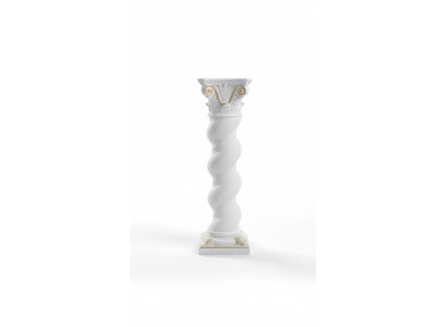 Column Medusa Meander Style Decorative Column Column Statue Stand Baroque 100cm New 1017