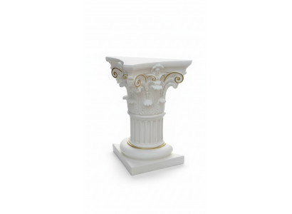 Medusa Column Roman Columns Marble Sculpture Figure Decor Decoration Stand 1020