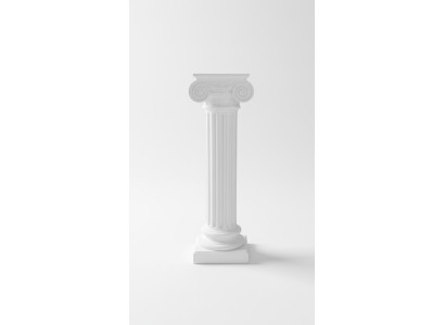 Medusa Column Roman Columns Marble Sculpture Figure Deco Decoration Stand 1048