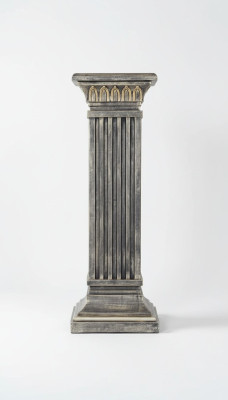Medusa Column Roman Columns Marble Sculpture Figure Decoration Stand 1050