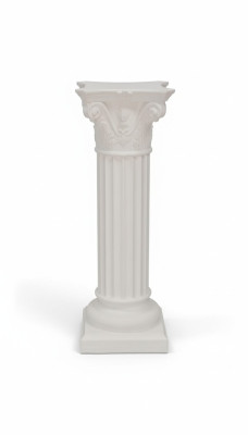 Medusa Column Roman Columns Marble Sculpture Figure Decor Decoration Stand 1060