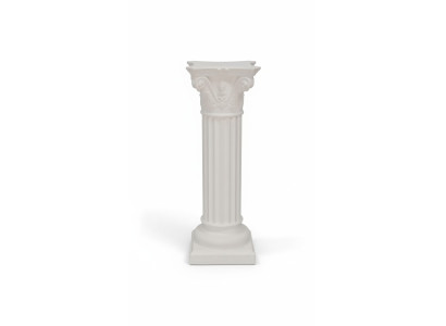 Medusa Column Roman Columns Marble Sculpture Figure Decor Decoration Stand 1060