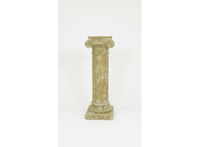 Medusa Column Roman Columns Marble Sculpture Figure Decor Decoration Stand 1639