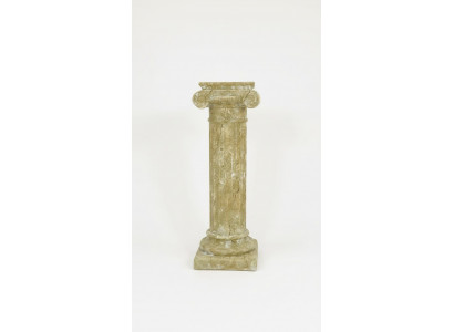 Medusa Column Roman Columns Marble Sculpture Figure Decor Decoration Stand 1639