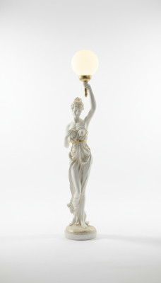 XXL Design Floor Lamp Standing Light 153cm Lamp Sculpture Figure Figures Statue