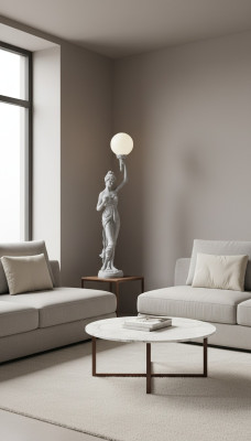 XXL Design Floor Lamp Standing Light Sculpture Figure Figures Statue 153cm
