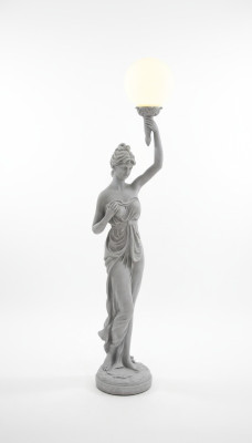 XXL Design Floor Lamp Standing Light Sculpture Figure Figures Statue 153cm