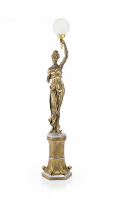 XXL Design Floor Lamp Standing Lights Lamp Sculpture Figure Figures Statue 227cm