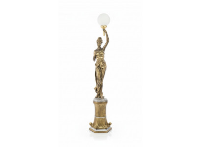 XXL Design Floor Lamp Standing Lights Lamp Sculpture Figure Figures Statue 227cm