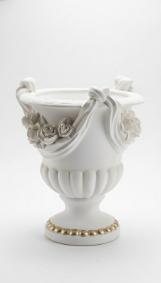 Design flower pot decoration XXL vase vases handmade decorative goblet trophy 0857