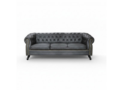 Chesterfield Sofa Set Sofa 3+1 Couch Upholstery Set Sofas Couches Couches Leather
