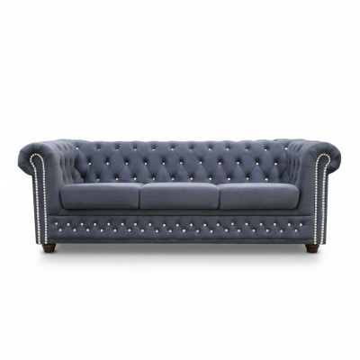 Chesterfield Sofa Set 3+2+1 Sofa Bed Sofa Couch Upholstered Leather Sofas Bed