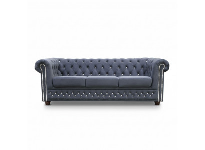 Chesterfield Sofa Set 3+2+1 Sofa Bed Sofa Couch Upholstered Leather Sofas Bed