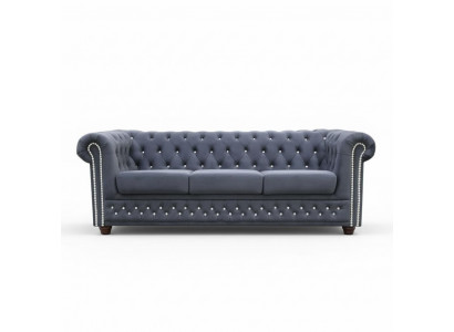 Chesterfield sofa set sofa upholstery crystal stones leather set 3+2 couch