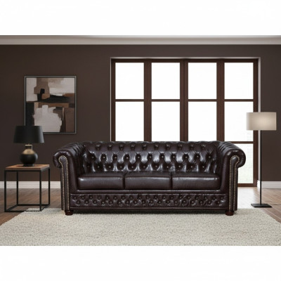 Chesterfield Sofa Set Sofa Upholstery Design Leather Fabric Suites 3+2 Couch