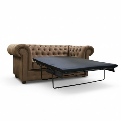 Chesterfield Cambridge 2-seater sofa office couch with bed function sofas couches