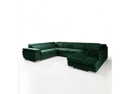 Multifunctional Big Living Landscape U-Shape Corner Sofa Sofa Fabric Couch Upholstery