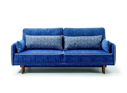 Mega comfortable modern 3-seater sleeper sofa in classic European style
