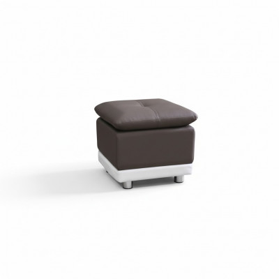 XXL footstool stool leather fabric ottoman designer pufa ottoman