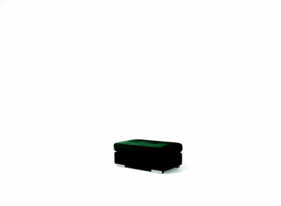 XXL Club Footstool Leather Lounge Ottoman Pufa Textile Ottoman